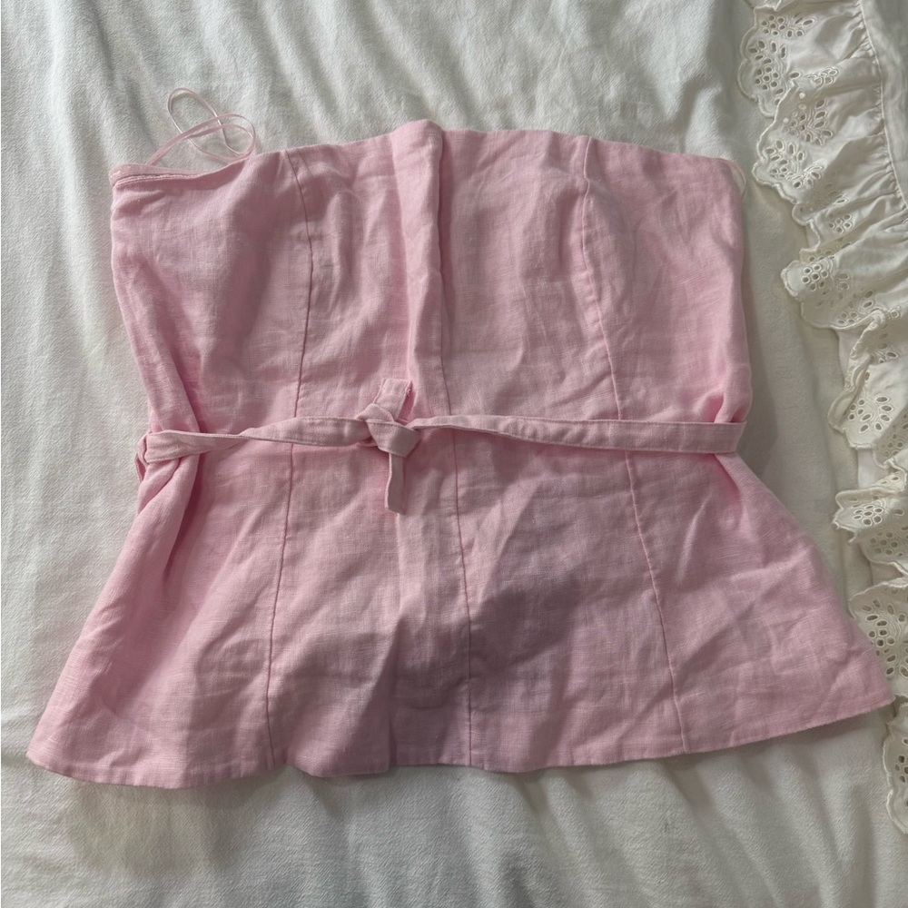 Abercrombie & Fotch Linen Top